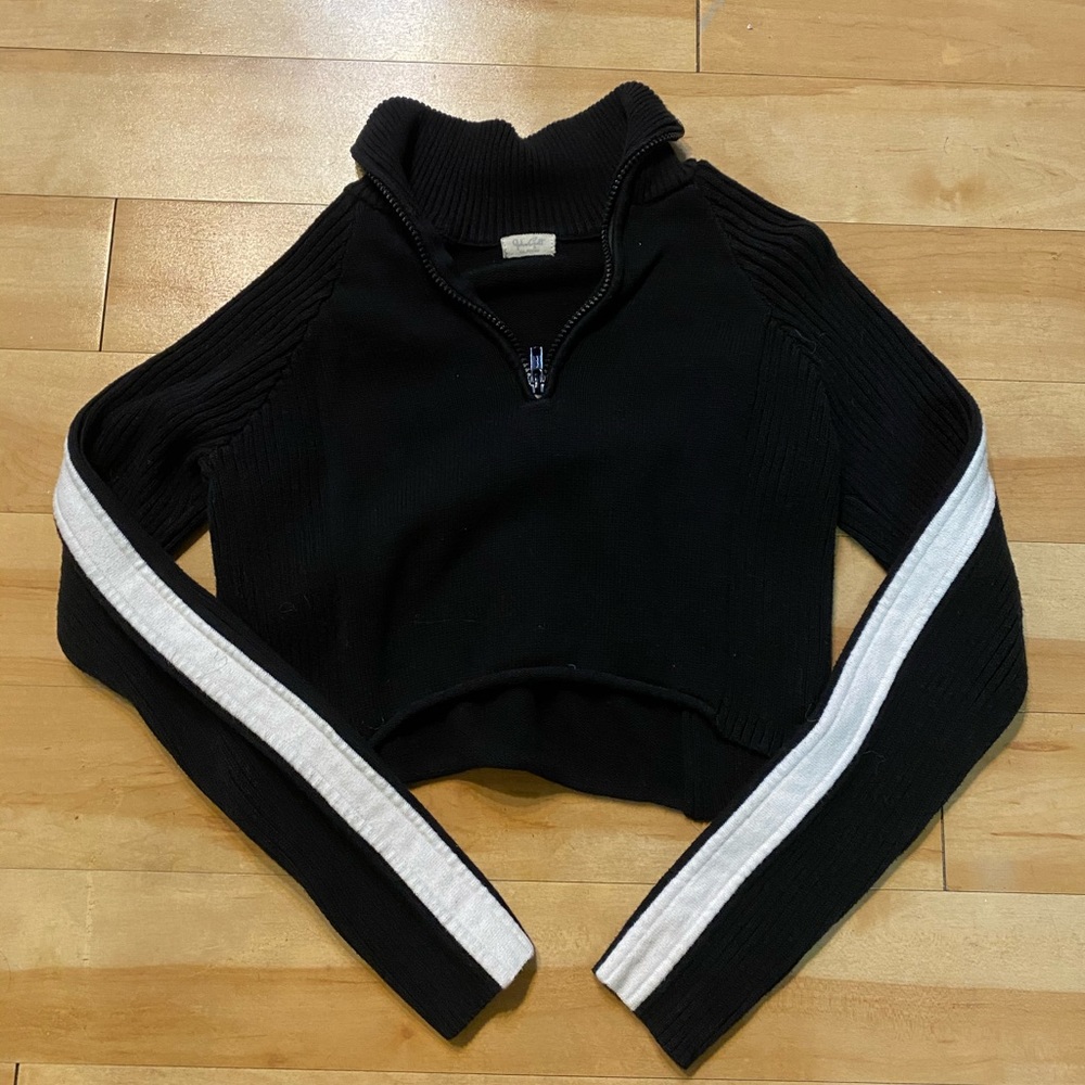 Brandy Melville Hilary Half Zip Sweater